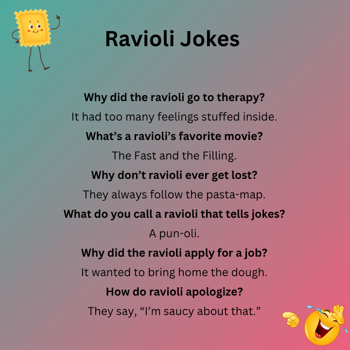 Ravioli Jokes