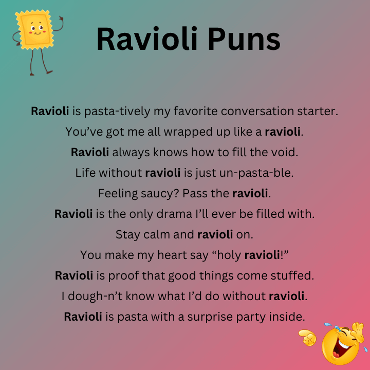 Ravioli Puns