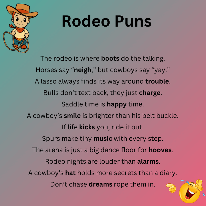 Rodeo Puns