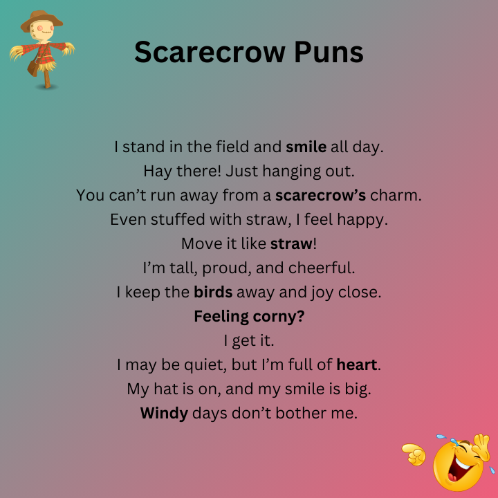 Scarecrow Puns One Liners