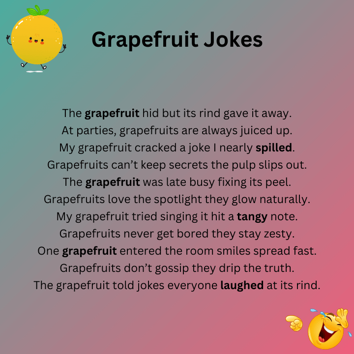 Short Grapefruit Jokes