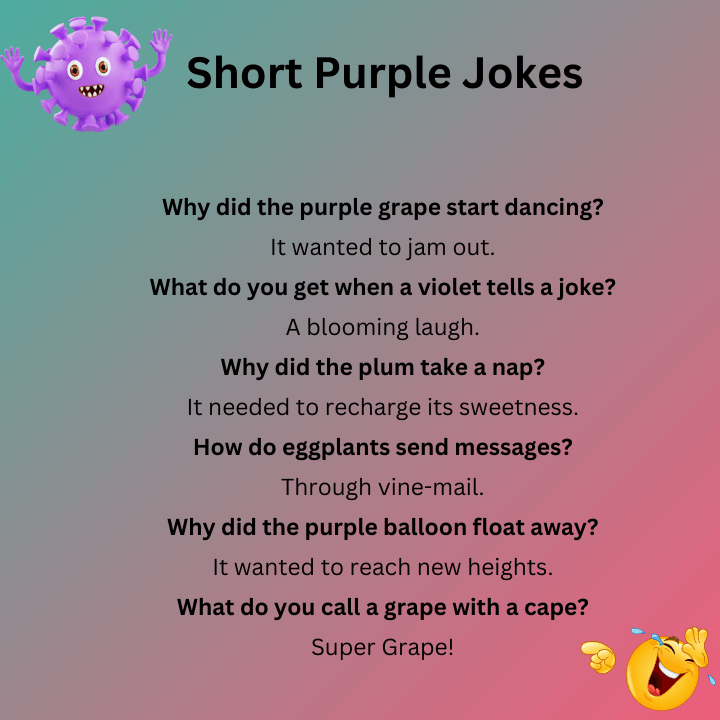 Short Purple Jokes