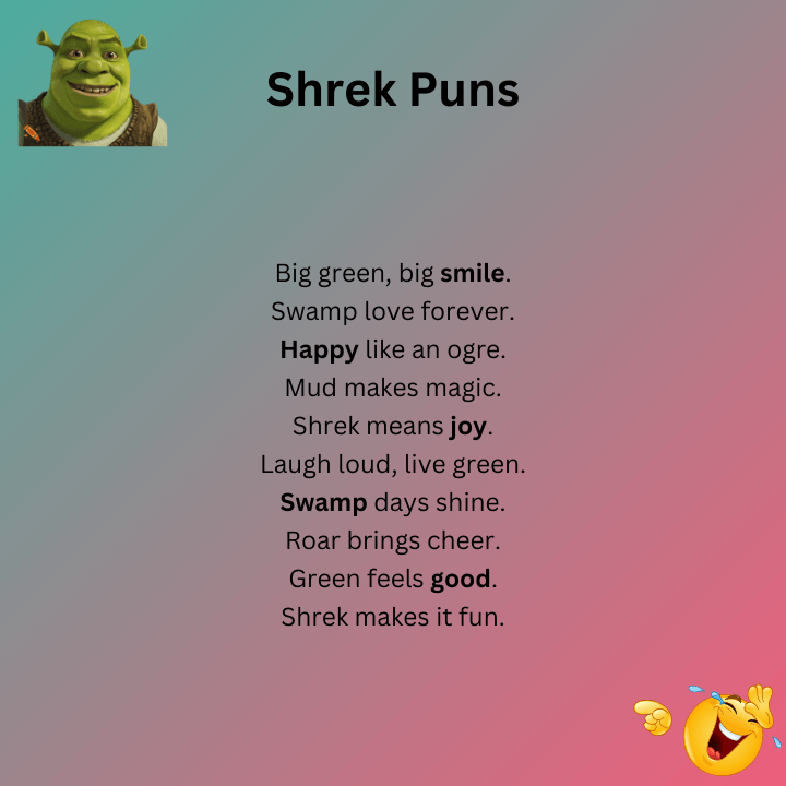 Short Shrek Puns
