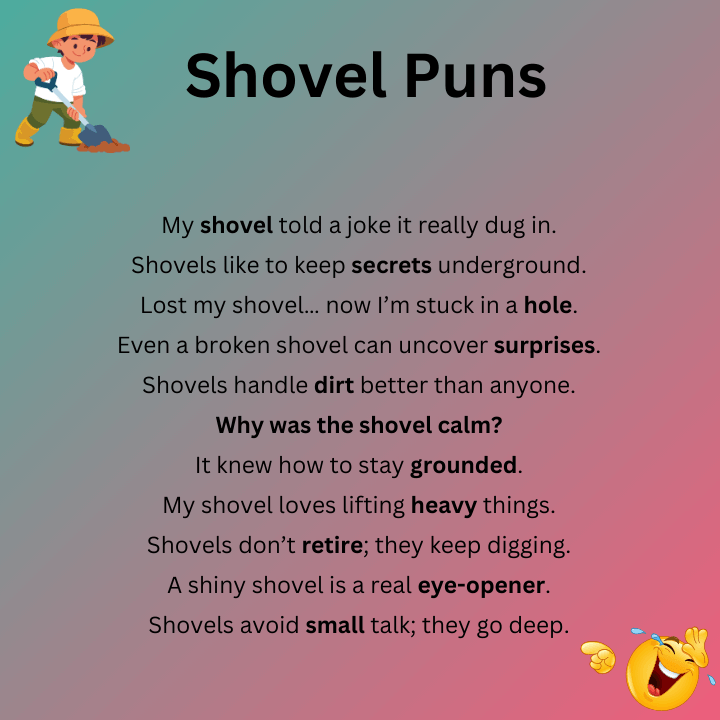 Shovel Puns