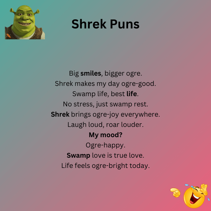 Shrek Puns