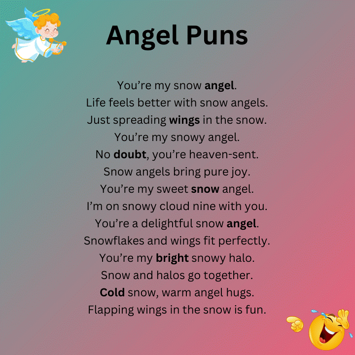 Snow Angel Puns
