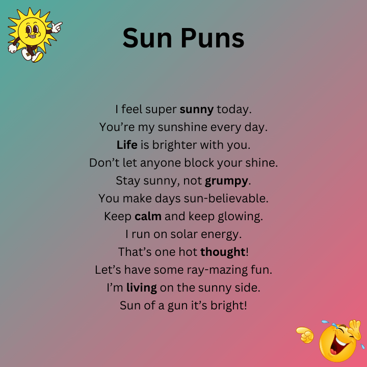 Sun Puns