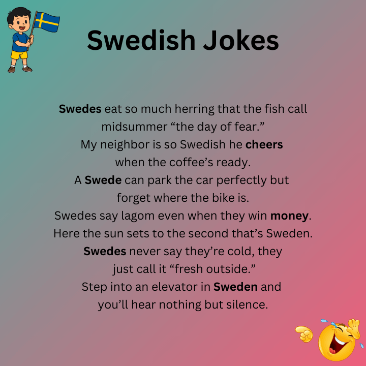 Swedish Jokes One Liners