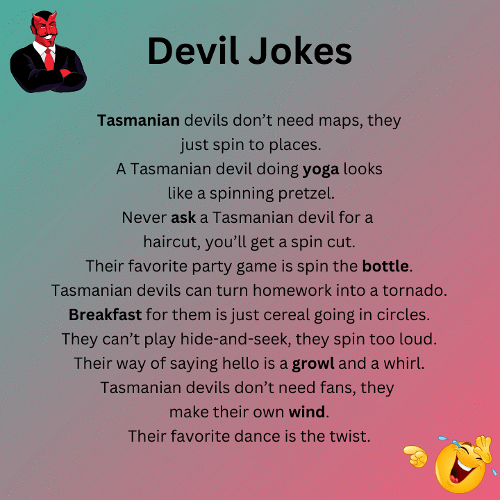 Tasmanian Devil Jokes