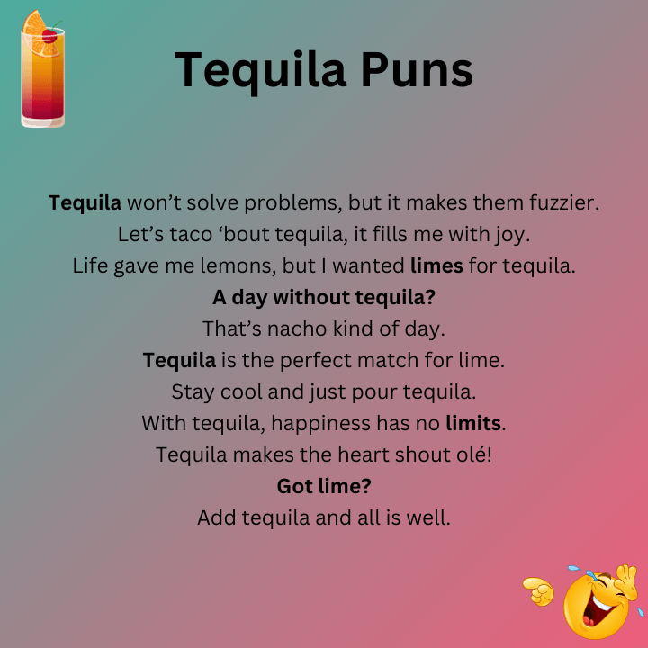 Tequila Puns