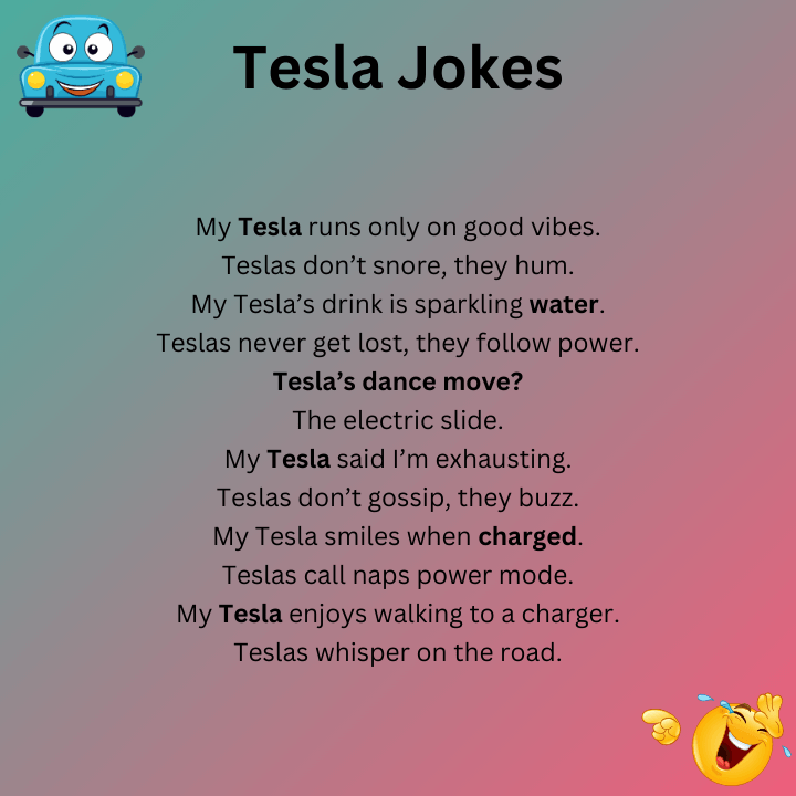 Tesla Jokes One Liners