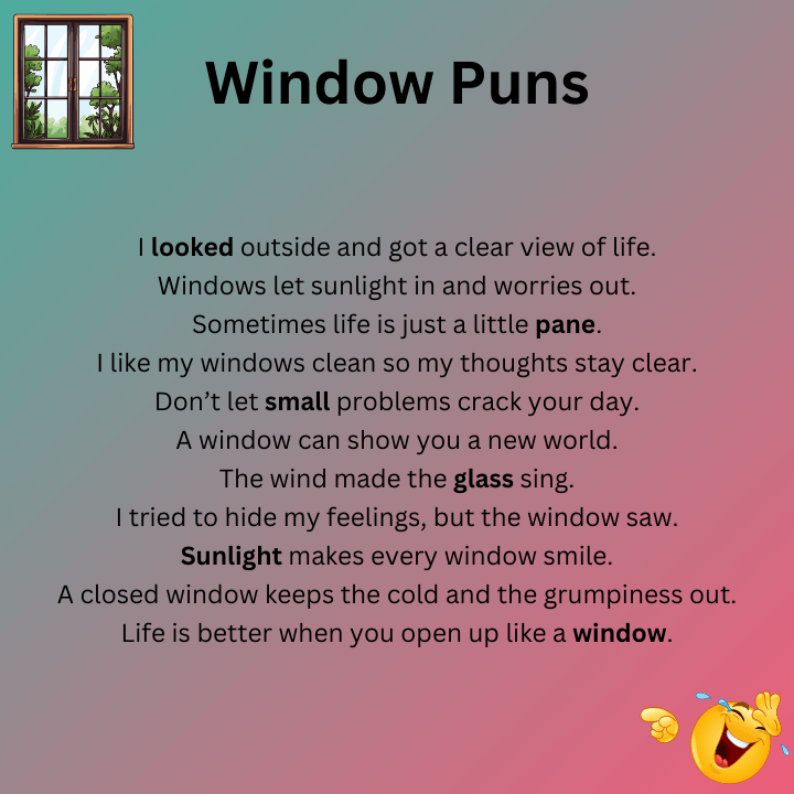 Window Puns