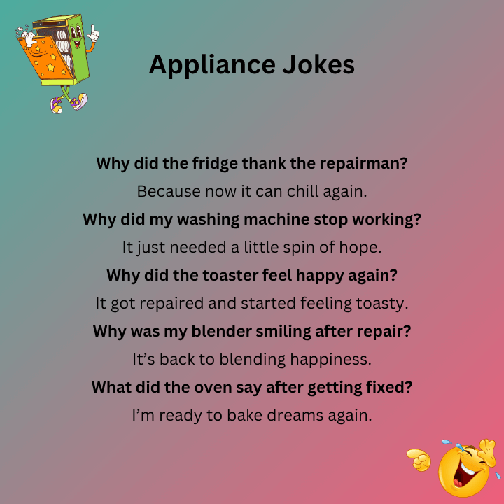 Appliance Repair Jokes