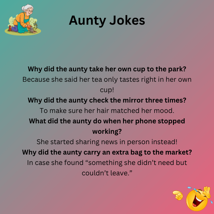 Aunty Jokes In English