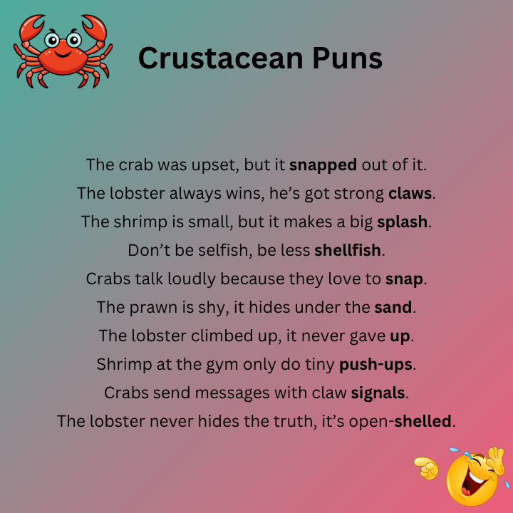 Crustacean Puns