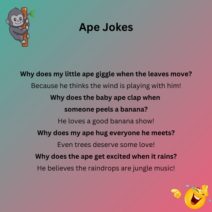Cute Ape Jokes