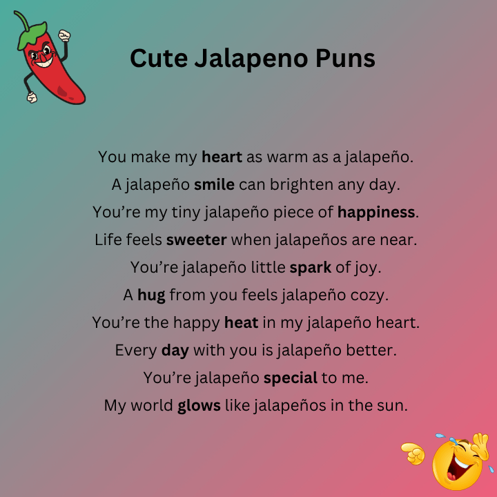 Cute Jalapeno Puns