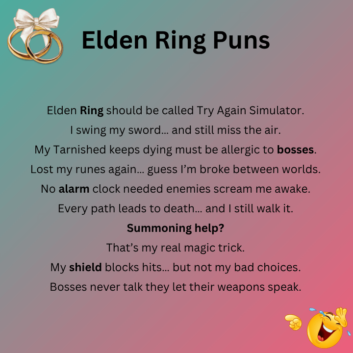 Elden Ring Puns
