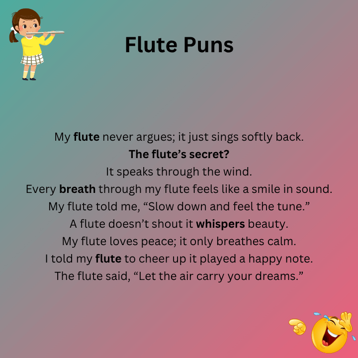 Flute Puns One Liners