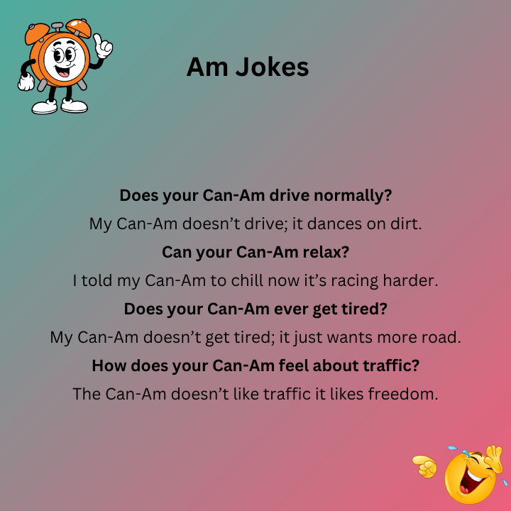Funny Can Am Jokes