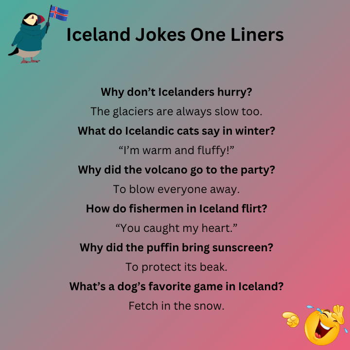 Iceland Jokes One Liners