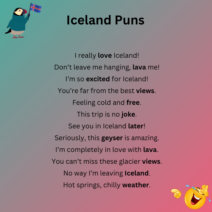 Iceland Puns