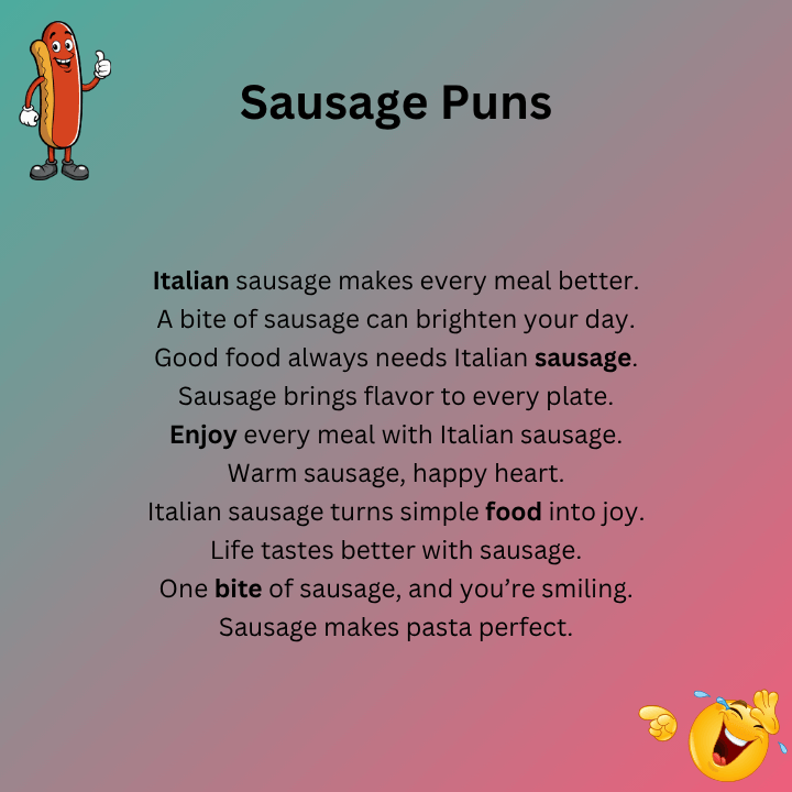 Italian Sausage Puns