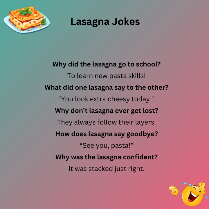 Lasagna Jokes