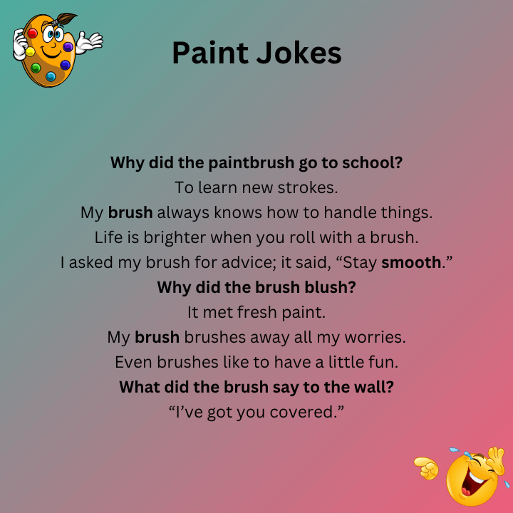 Paint Brush Jokes