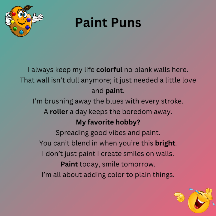 Paint Puns