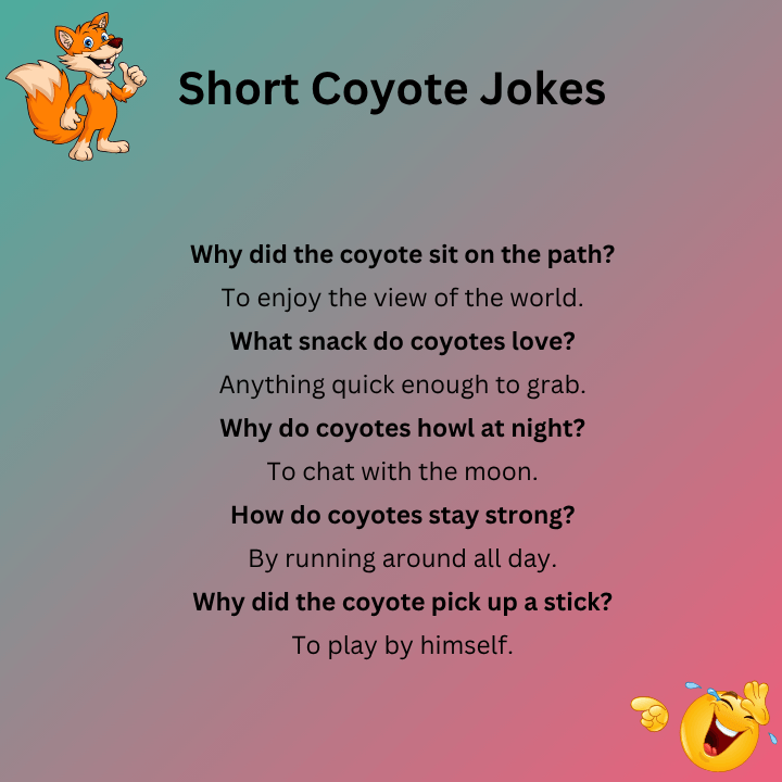 Short Coyote Jokes