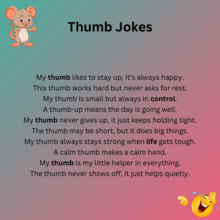Short Thumb Jokes