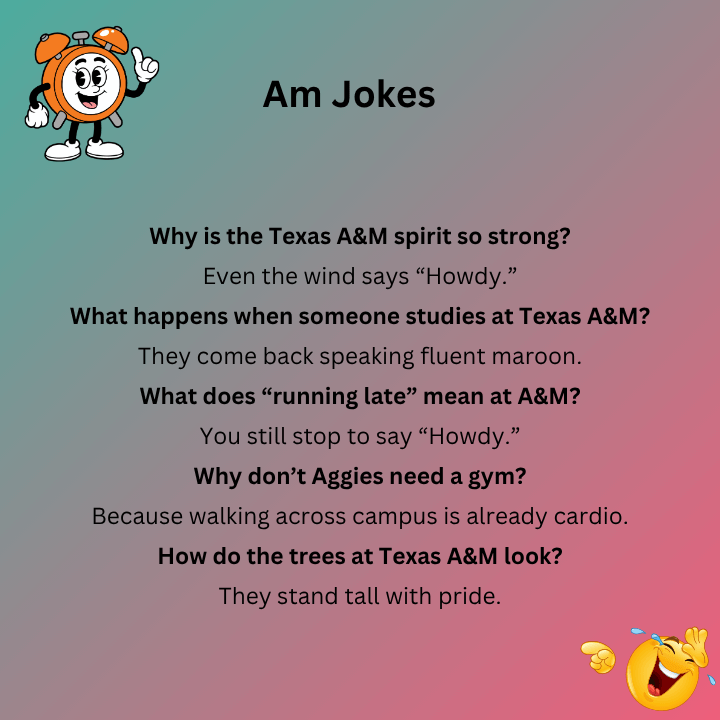 Texas Am Jokes