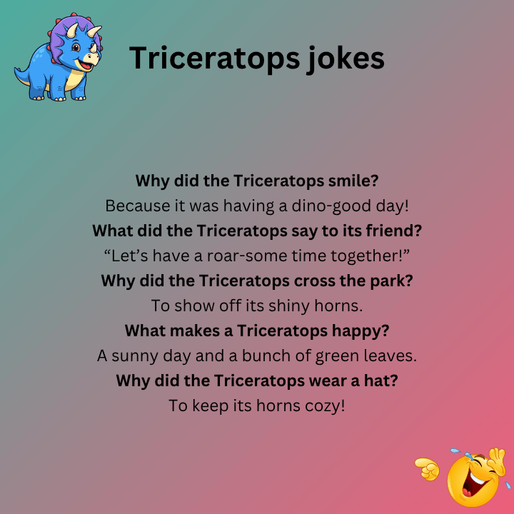 Triceratops Jokes