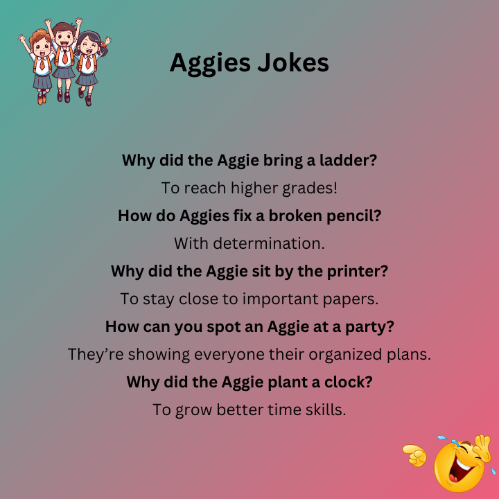 Aggies Jokes