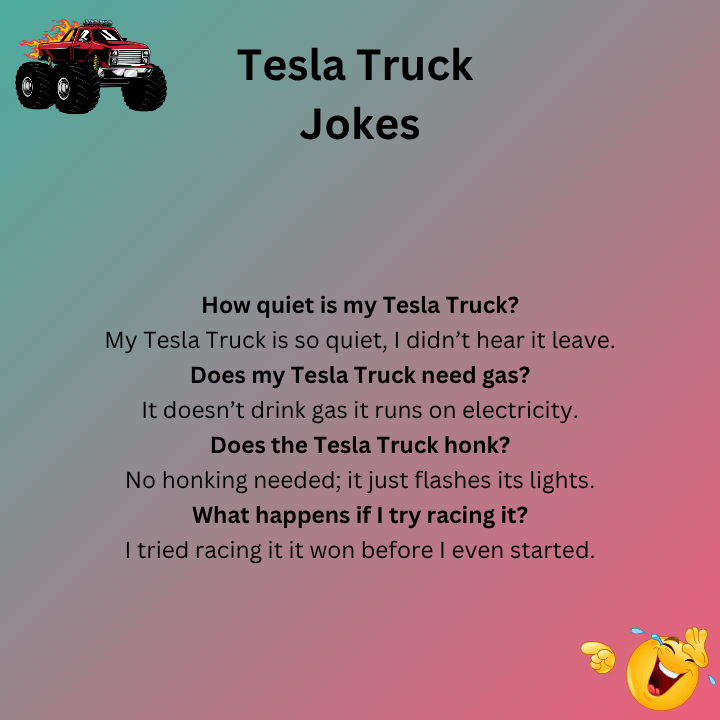 Best Tesla Truck Jokes