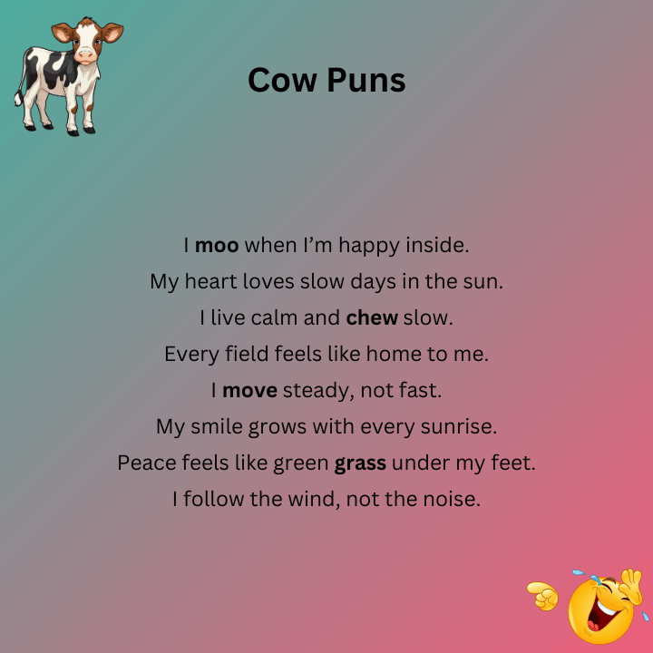 Cow Puns One Liners