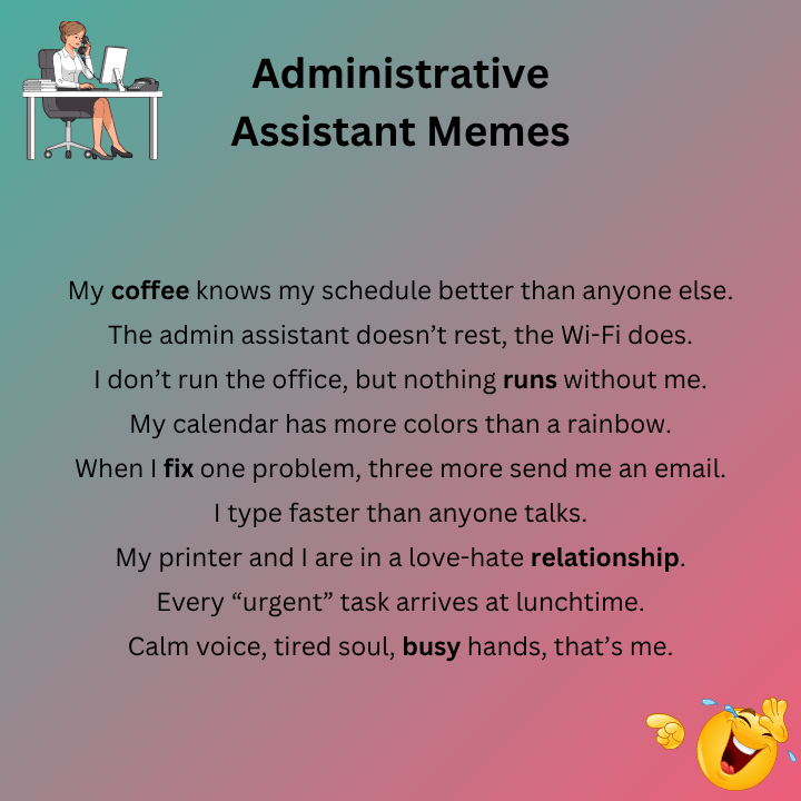 Funny Administrative Assistant Memes