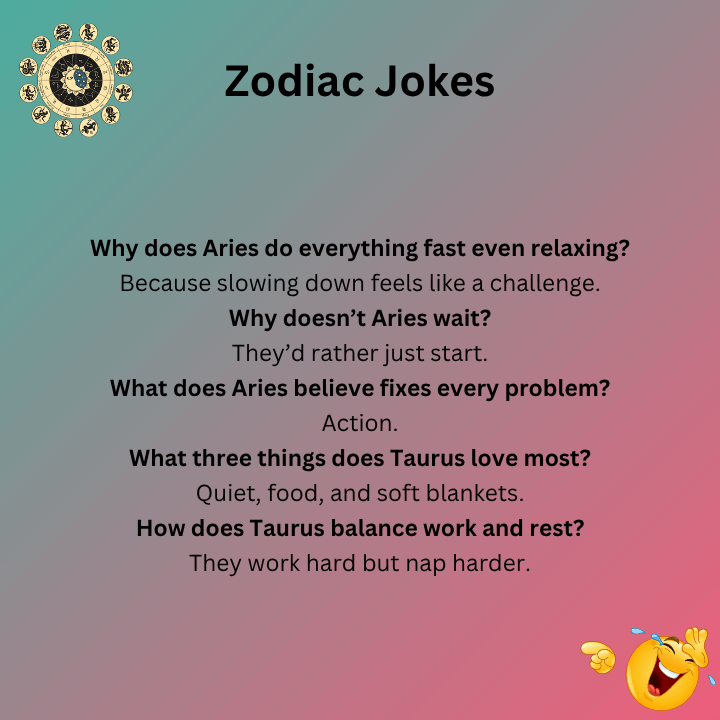 Funny Zodiac Descriptions
