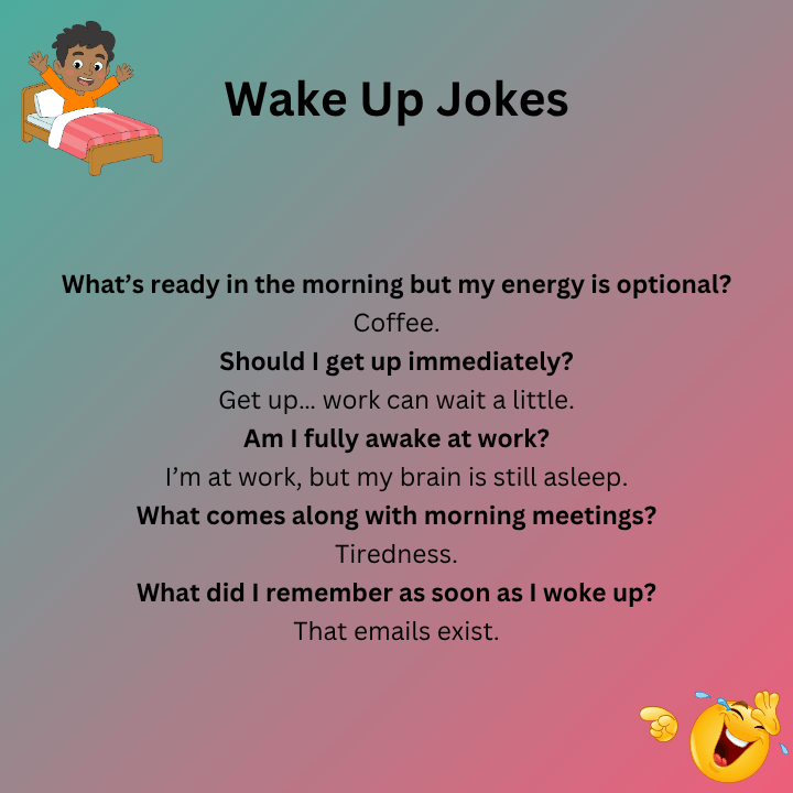 Morning Jokes For Work