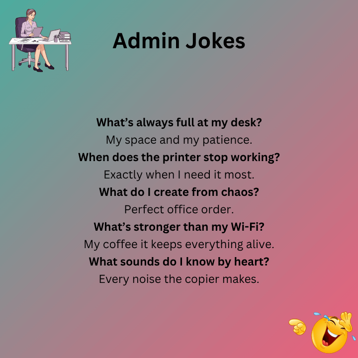 Office Admin Jokes