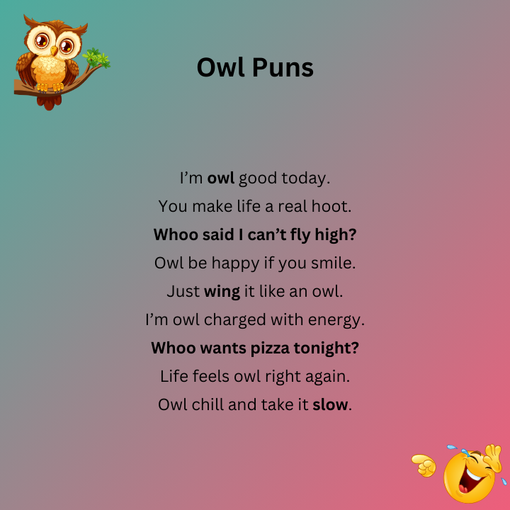 Owl Puns
