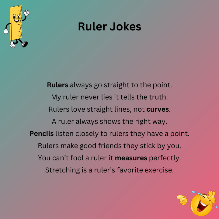 Ruler Jokes One Liners