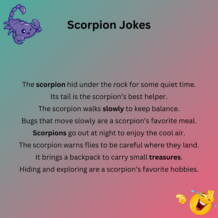 Short Scorpion Jokes