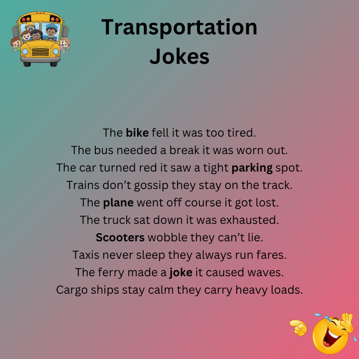 Short Transportation Jokes