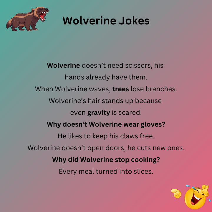 Short Wolverine Jokes
