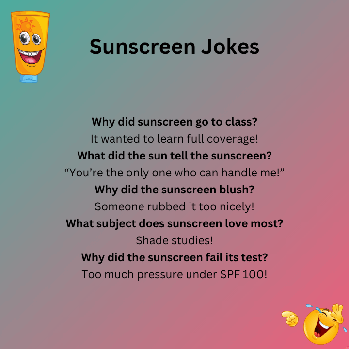 Sunscreen Jokes
