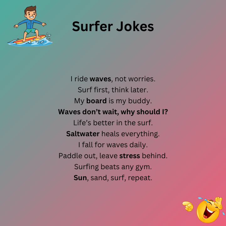 Surfer Jokes One Liners