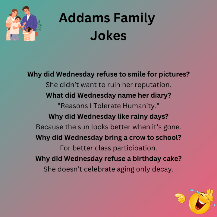 Wednesday Addams Jokes