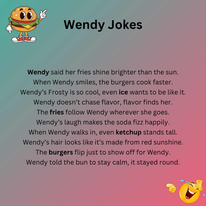 Wendy Jokes One Liners